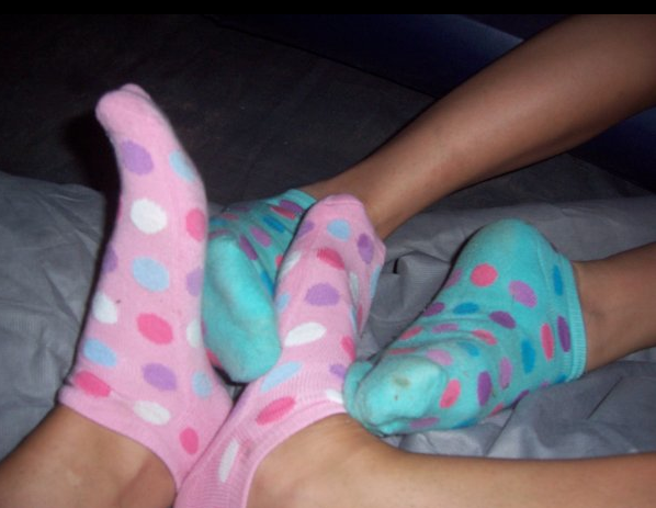 Amateur Girl In Pink Socks Amateur